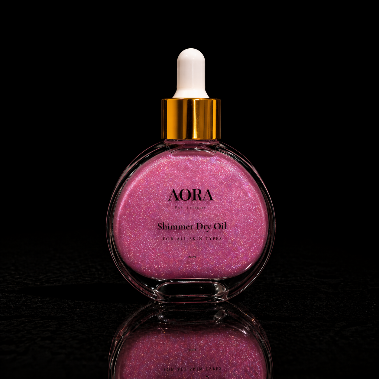 AORA DOLL PINK SHIMER DRY OIL