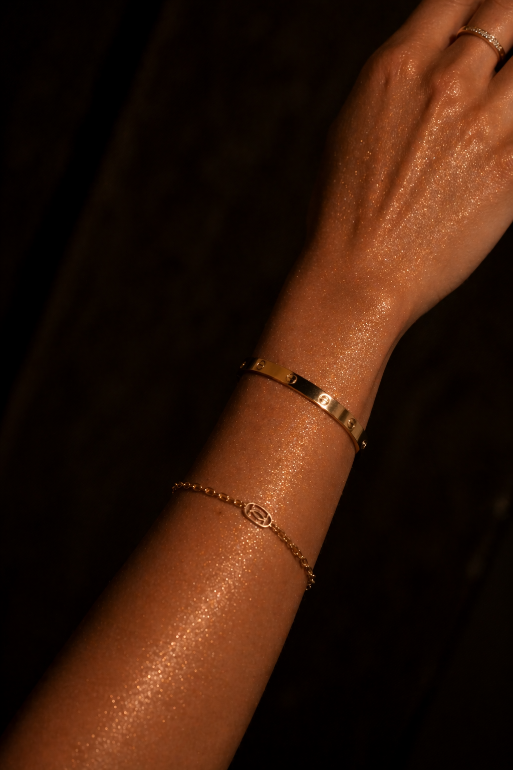 AORA BRONZE GODDESS SHIMMER DRY OIL